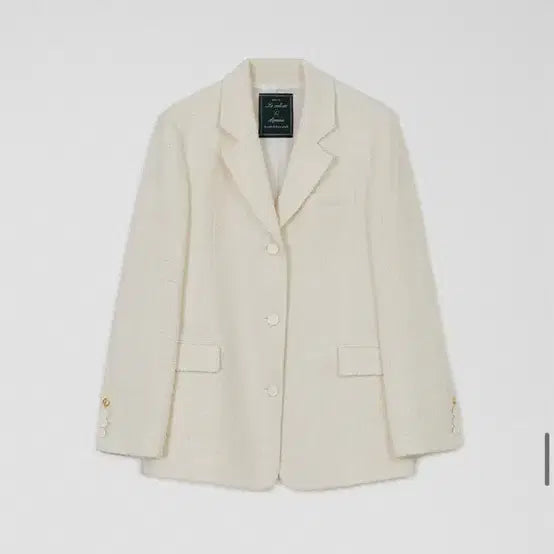[BUNJANG] Le Meme Tweed Heritage Jacket - Cream / 새상품 ) 르메메 오드 트위드 헤리티지자켓 크림/ 이번주 안팔리면 내려용