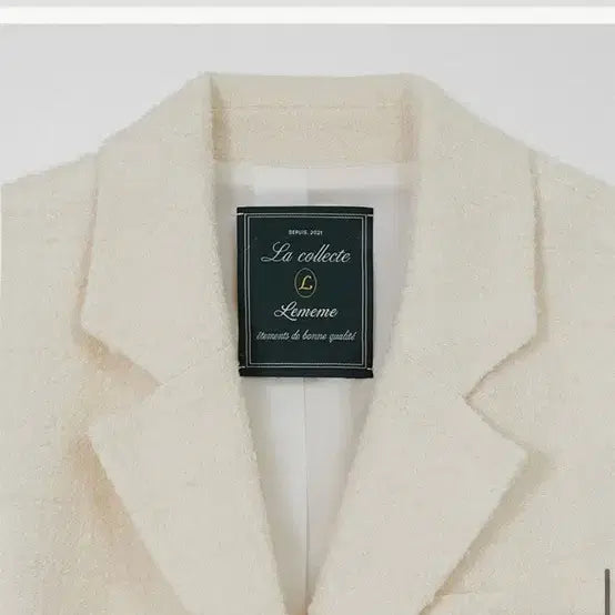 [BUNJANG] Le Meme Tweed Heritage Jacket - Cream / 새상품 ) 르메메 오드 트위드 헤리티지자켓 크림/ 이번주 안팔리면 내려용