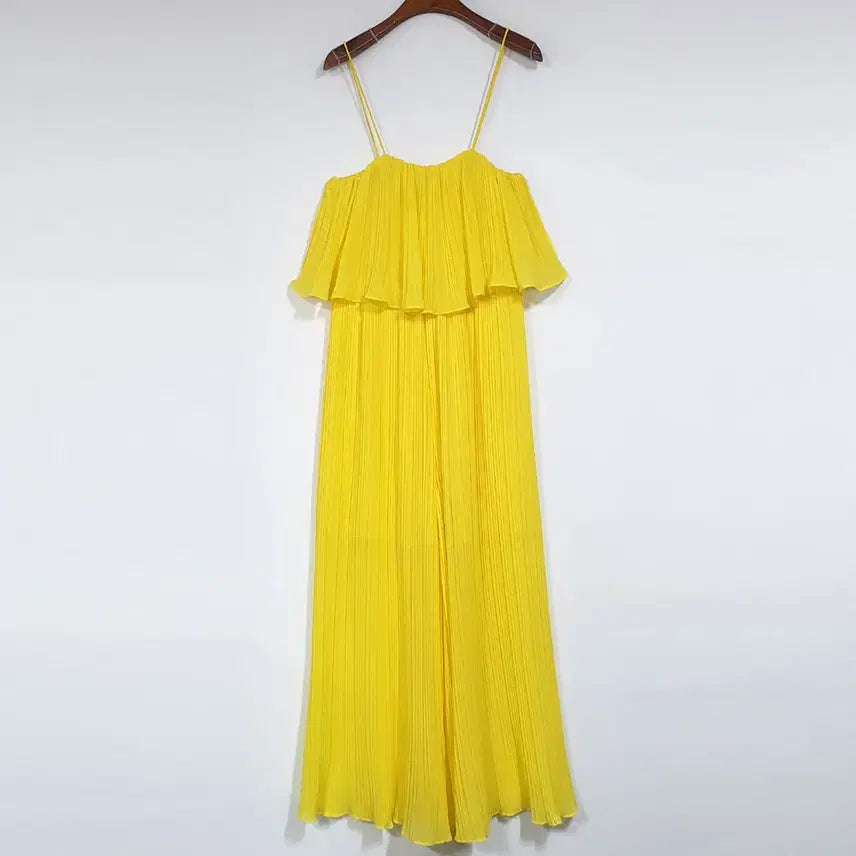 [BUNJANG] ZARA Pleated Jumpsuit S / ZARA 플리츠 점프수트 S