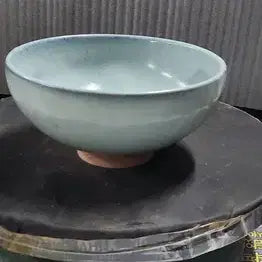 [BUNJANG] Myunghuidang Yuan Dynasty Blue Glazed Celadon Rice Bowl / [명휘당] 원 군요 천람유 자반 대완 5 중국도자기 골동품 미술품 수집품