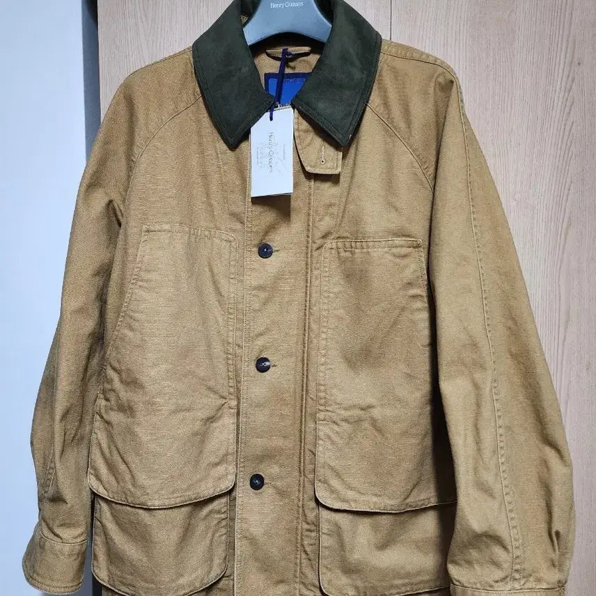 [SOLD OUT] [헨리코튼/105] FFC X DOCUMENT 코튼 컨버스 필드 자켓