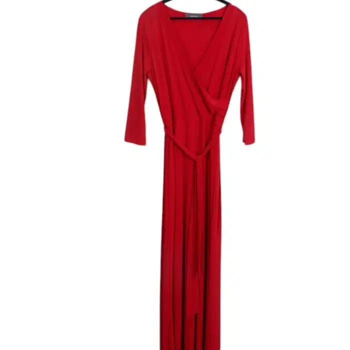 [BUNJANG] SAWYER Wrap Style Long Dress RD 36-5 / 여성F/ SAWYER 랩스타일 롱원피스 RD 36-5