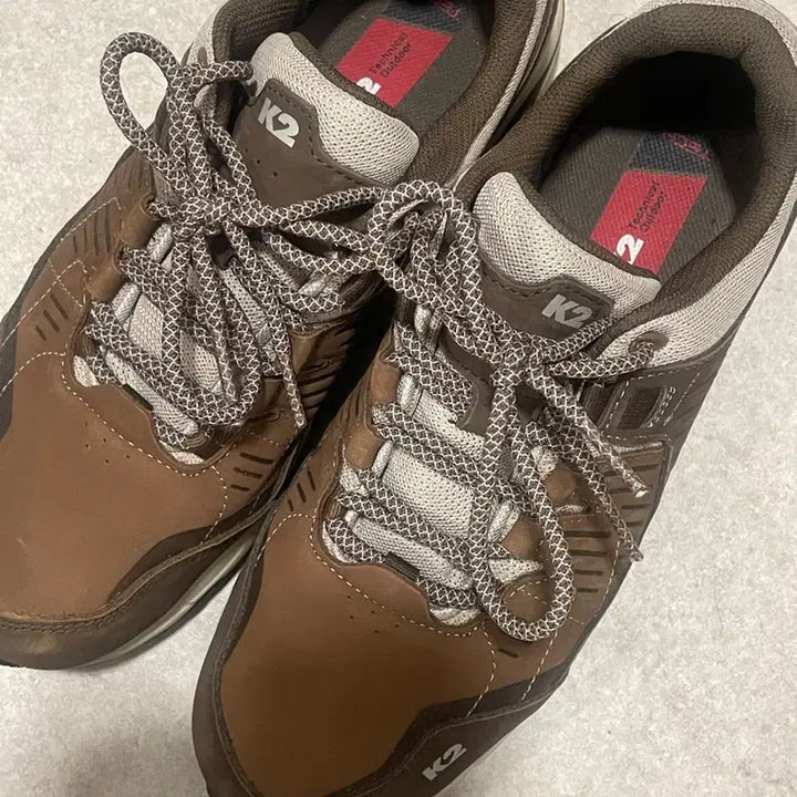 [SOLD OUT] K2 고어텍스 등산화 운동화 트레킹화 브라운 270