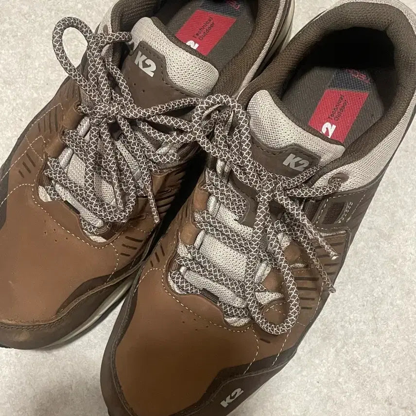 [SOLD OUT] K2 고어텍스 등산화 운동화 트레킹화 브라운 270