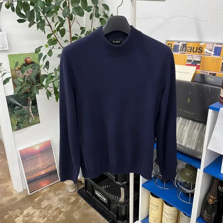 [BUNJANG] Time Homme Cashmere Blend Turtleneck Knit L / 타임옴므 캐시미어 블렌드 터틀넥 니트 L