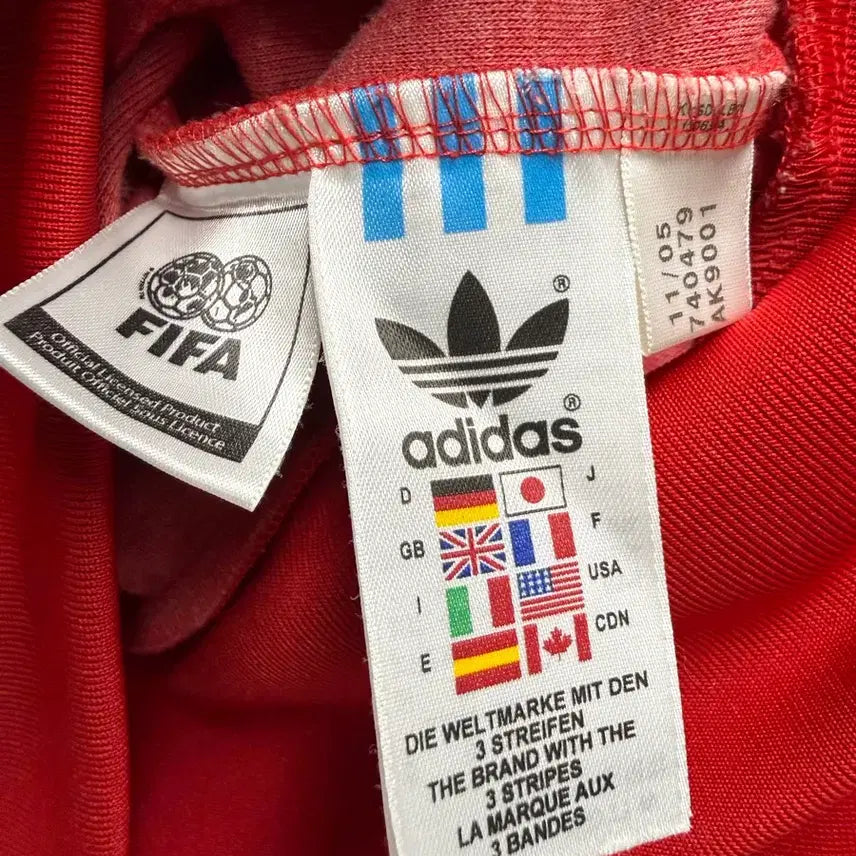 [BUNJANG] Adidas England Track Top Red / 여성 90 / 아디다스 잉글랜드 져지 트랙탑 레드