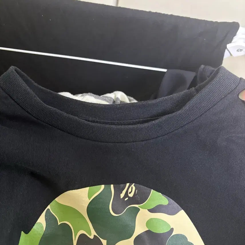 [BUNJANG] BAPE Big Ape Head City T-Shirt Black (L) / BAPE 베이프 재팬 빅 에이프 헤드 시티 티셔츠 블랙 L