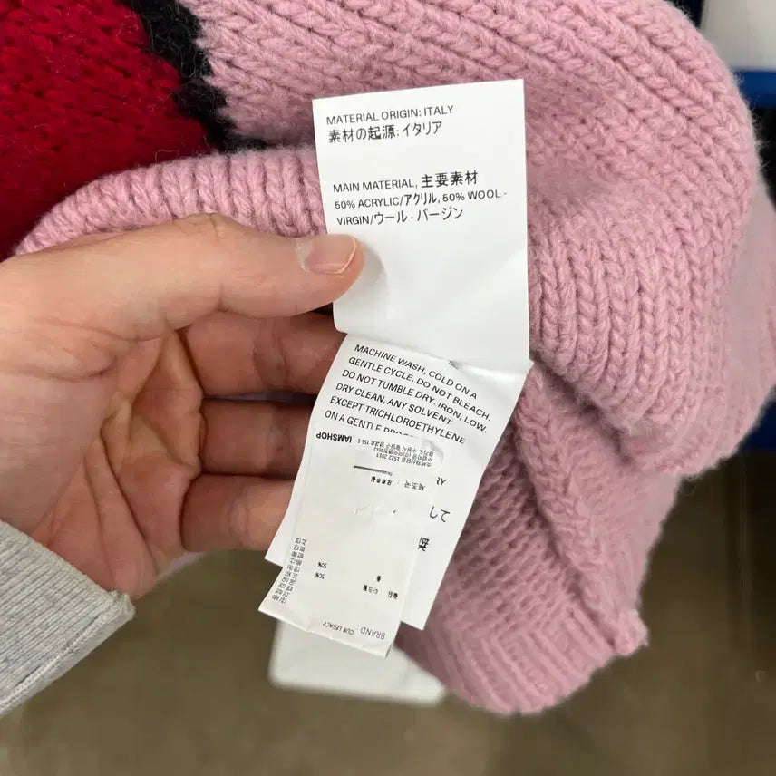 [BUNJANG] Our Legacy Candy Floss Cherry Knit 46 / 아워레가시 캔디플로스 체리니트 46