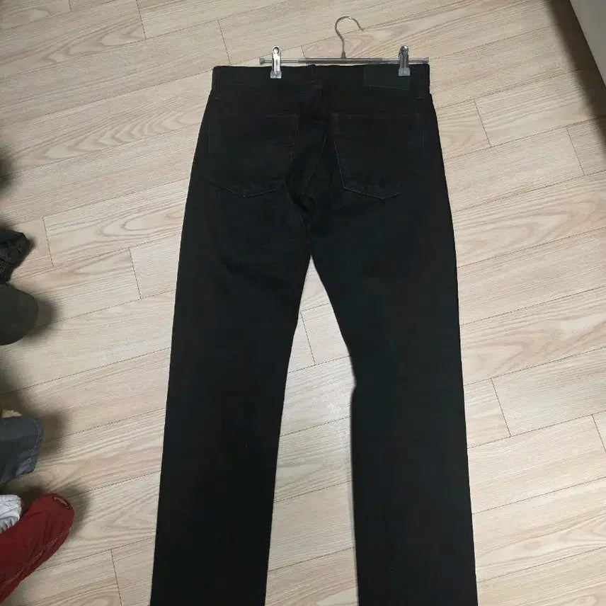 [SOLD OUT] (마지막 인하)더블알엘 RRL 슬림핏 재팬 셀비지 데님 블랙 31x30
