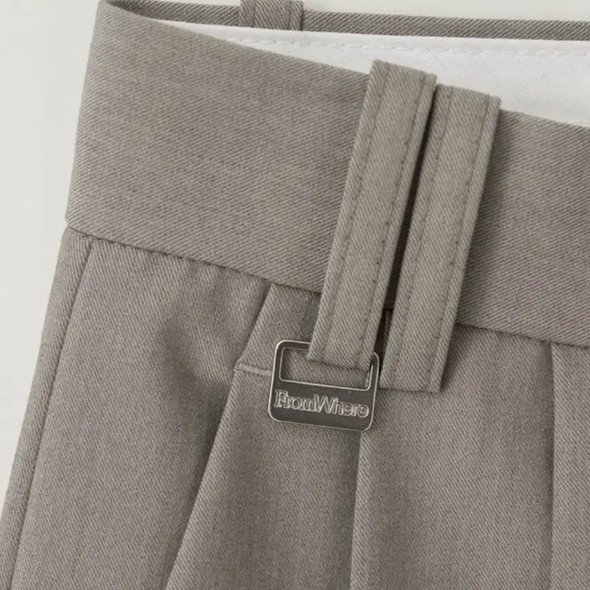 [BUNJANG] Fromwhere Classic Double-Pleated Slacks / 프롬웨얼 Classic Double-Pleated Slacks 슬랙스