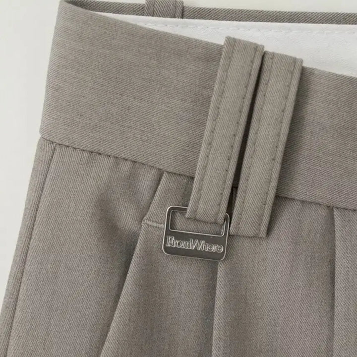 [BUNJANG] Fromwhere Classic Double-Pleated Slacks / 프롬웨얼 Classic Double-Pleated Slacks 슬랙스