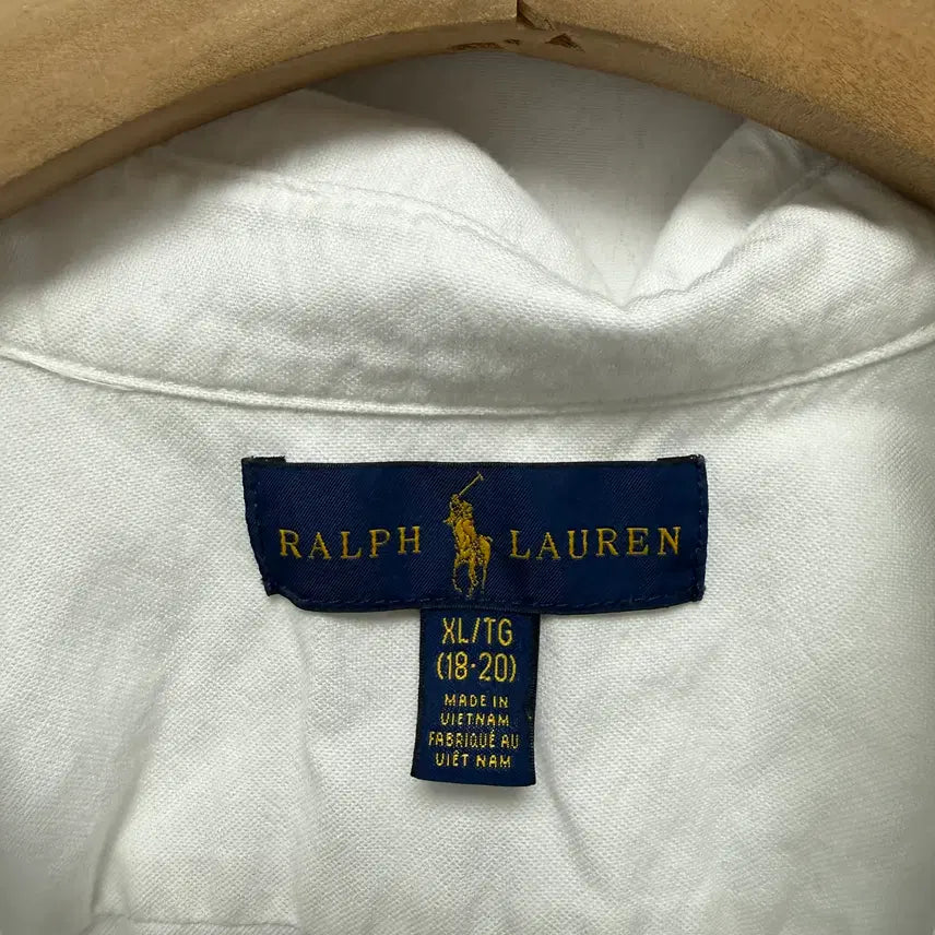 [BUNJANG] Polo Ralph Lauren White Shirt (Size XL) / (13) 폴로 랄프로렌 화이트 셔츠