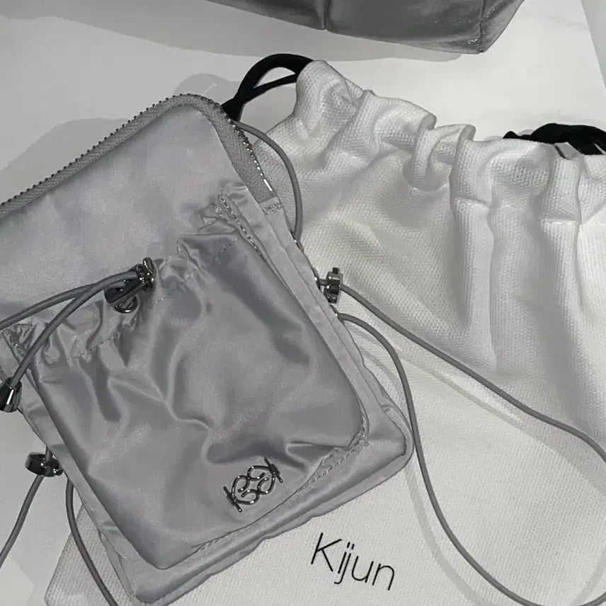 [BUNJANG] KIJUN Drawstring Mini Bag / KIJUN 기준 미니백
