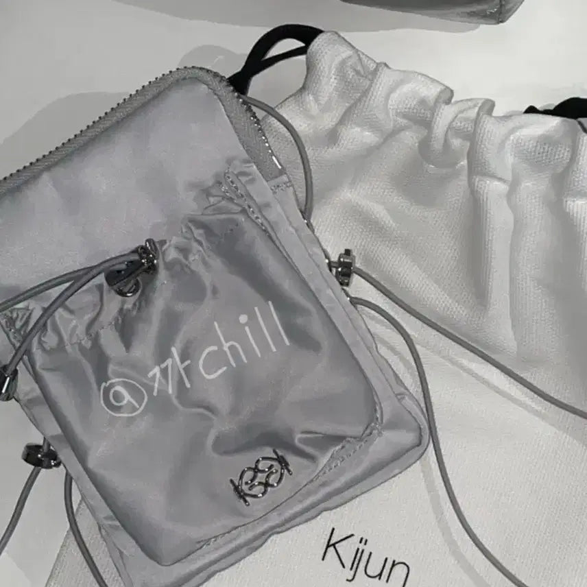 [BUNJANG] KIJUN Drawstring Mini Bag / KIJUN 기준 미니백