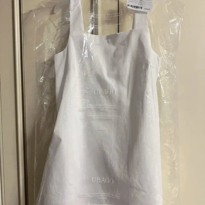 [BUNJANG] URAGO Sleeveless Dress White S / 유라고(듀얼슬리브리스드레스/흰색원피스/스냅룩)
