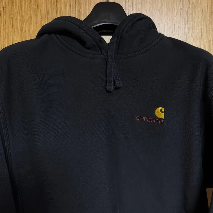 [BUNJANG] Carhartt WIP American Script Hoodie Black M / 칼하트 wip 아메리칸 스크립트 후드 블랙 M