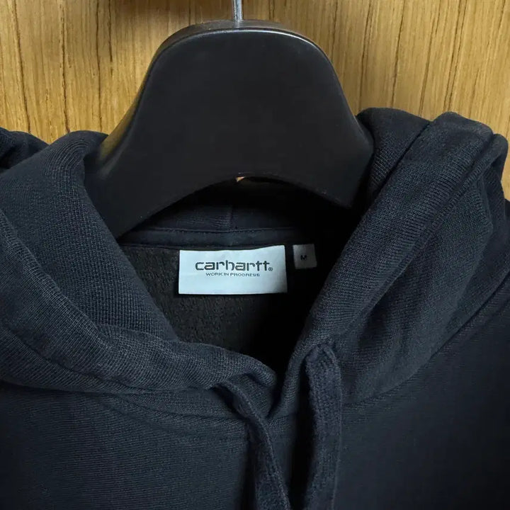 [BUNJANG] Carhartt WIP American Script Hoodie Black M / 칼하트 wip 아메리칸 스크립트 후드 블랙 M