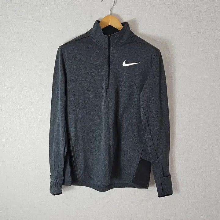 [SOLD OUT] 나이키 드라이핏 러닝 스카치 리틀렉티브 하프집업 반집업 티셔츠 M 100