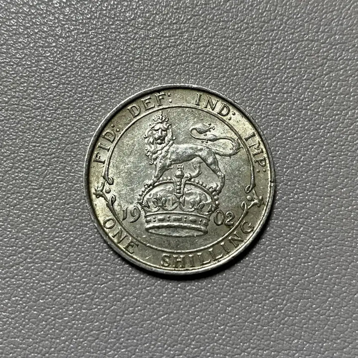 [BUNJANG] 1902 Edward VII Silver Shilling / 1902년 영국 에드워드 7세 1실링 은화