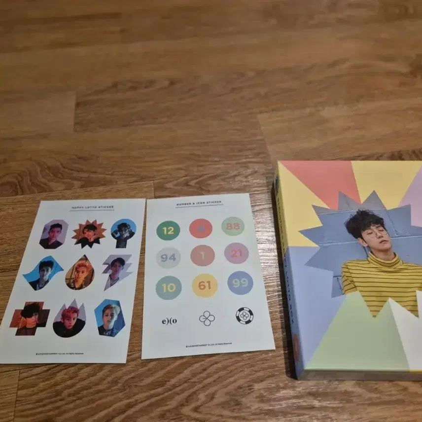 [BUNJANG] EXO Baekhyun Lotto Goods Set / 엑소백현Lotto세트