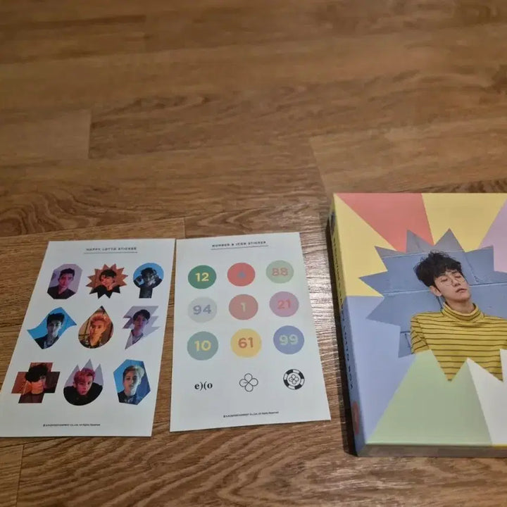 [BUNJANG] EXO Baekhyun Lotto Goods Set / 엑소백현Lotto세트