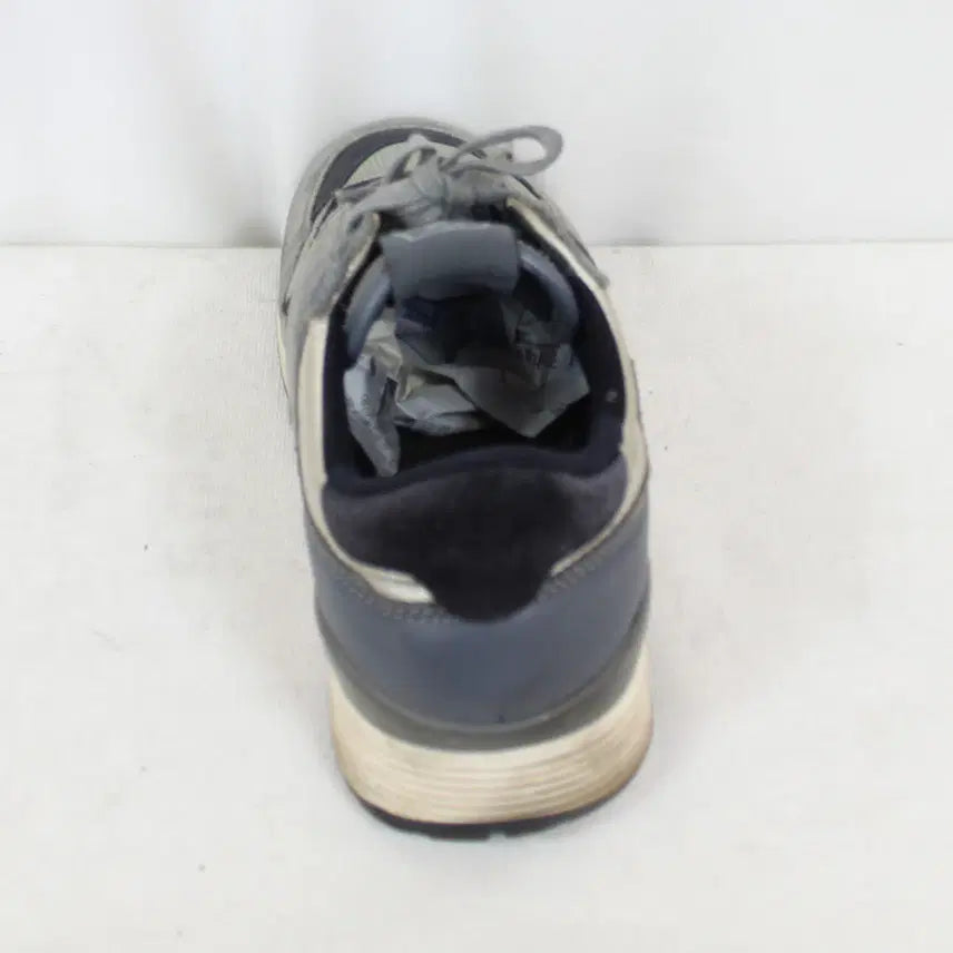 [BUNJANG] Z Zegna Metallic Silver Gray Sneakers / [정품] 제냐 Z-제냐 남성 럭셔리 스니커즈 (260) 상상샵