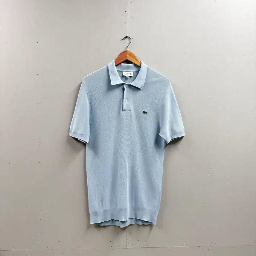 [BUNJANG] Lacoste Knit Polo Shirt / 남성 95-100 / 라코스테 니트 반팔 카라티셔츠