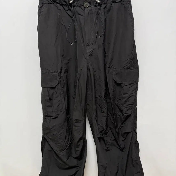 [BUNJANG] Noirer Cargo Wide Track Pants / (P66) noirer 노이어 카고 와이드 트랙팬츠