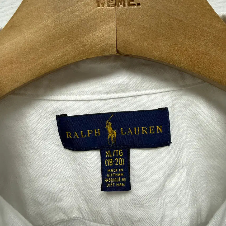 [BUNJANG] Polo Ralph Lauren White Shirt / (12) 폴로 랄프로렌 화이트셔츠