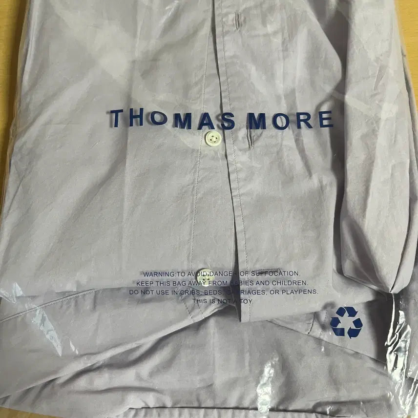 [BUNJANG] Thomas More Paper Shirt Lavender L / 새상품) 토마스모어 페이퍼 셔츠 라벤더 L