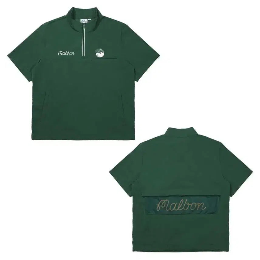 [BUNJANG] Malbon Unisex Short Sleeve Anorak / 말본 남녀 공용 반팔 아노락