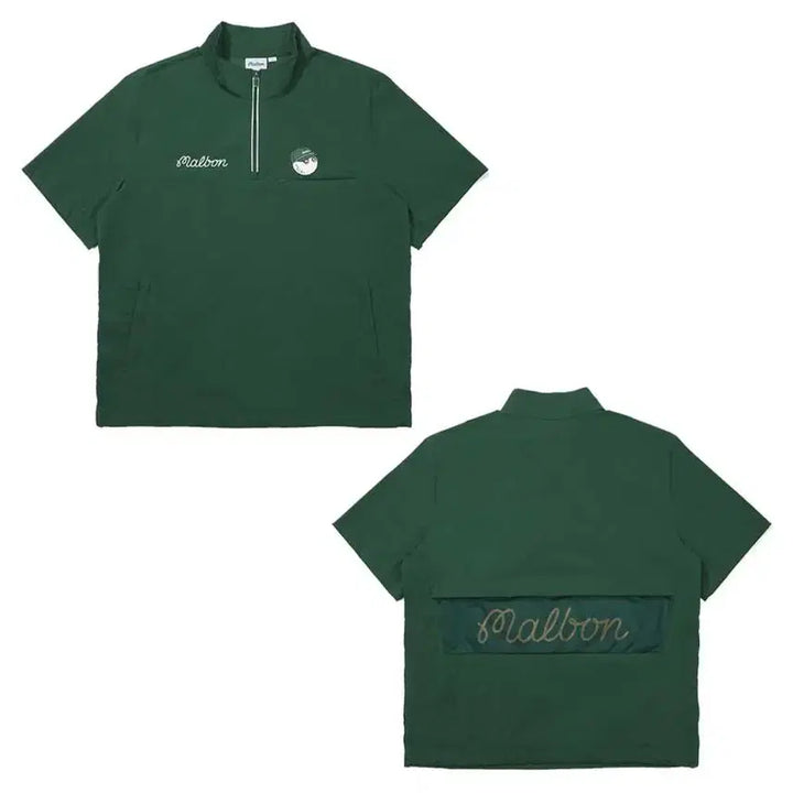 [BUNJANG] Malbon Unisex Short Sleeve Anorak / 말본 남녀 공용 반팔 아노락