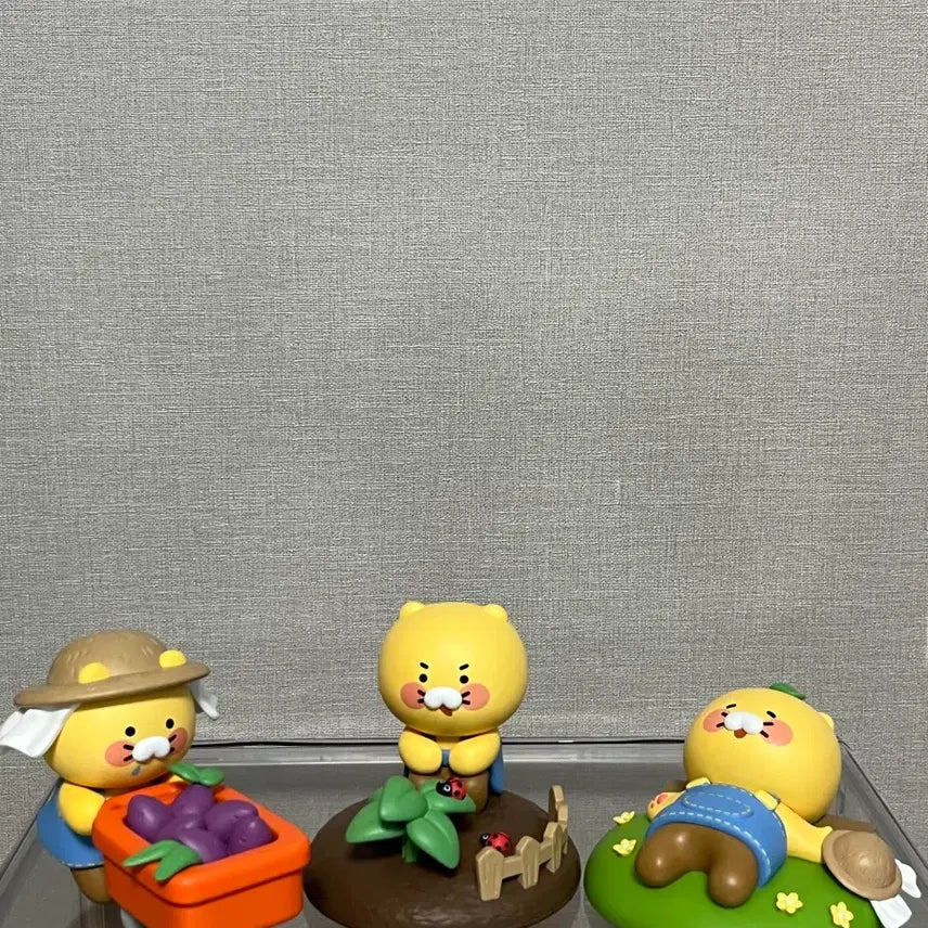 [SOLD OUT] 카카오프렌즈 고구마농장 춘식이 피규어 3종