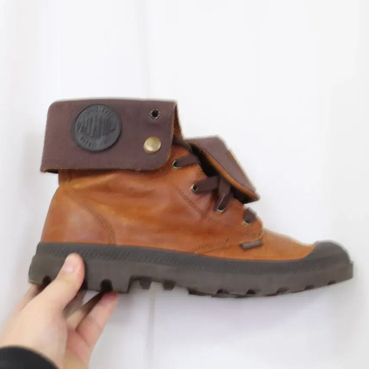[BUNJANG] Palladium Classic High-Top Walker Boots (Brown, 270) / [정품] 팔라디움 남성 클래식 하이탑 워커화 (270) 상상샵
