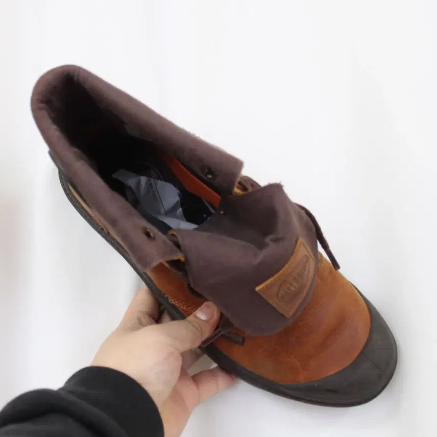 [BUNJANG] Palladium Classic High-Top Walker Boots (Brown, 270) / [정품] 팔라디움 남성 클래식 하이탑 워커화 (270) 상상샵