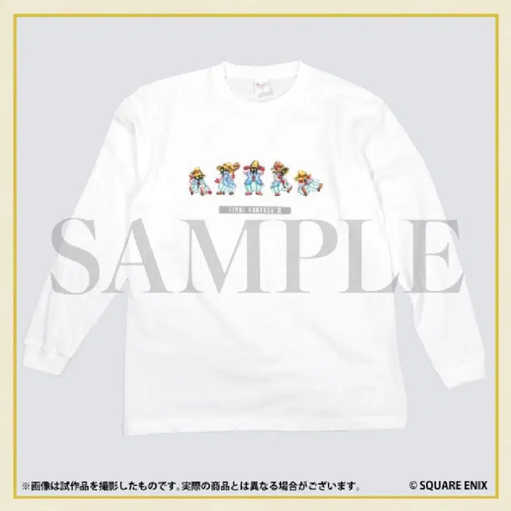 [BUNJANG] Final Fantasy IX Vivi Long Sleeve T-Shirt XL / 파이널판타지9 비비 롱슬리브 티셔츠 XL (새상품 / 25주년 한정)