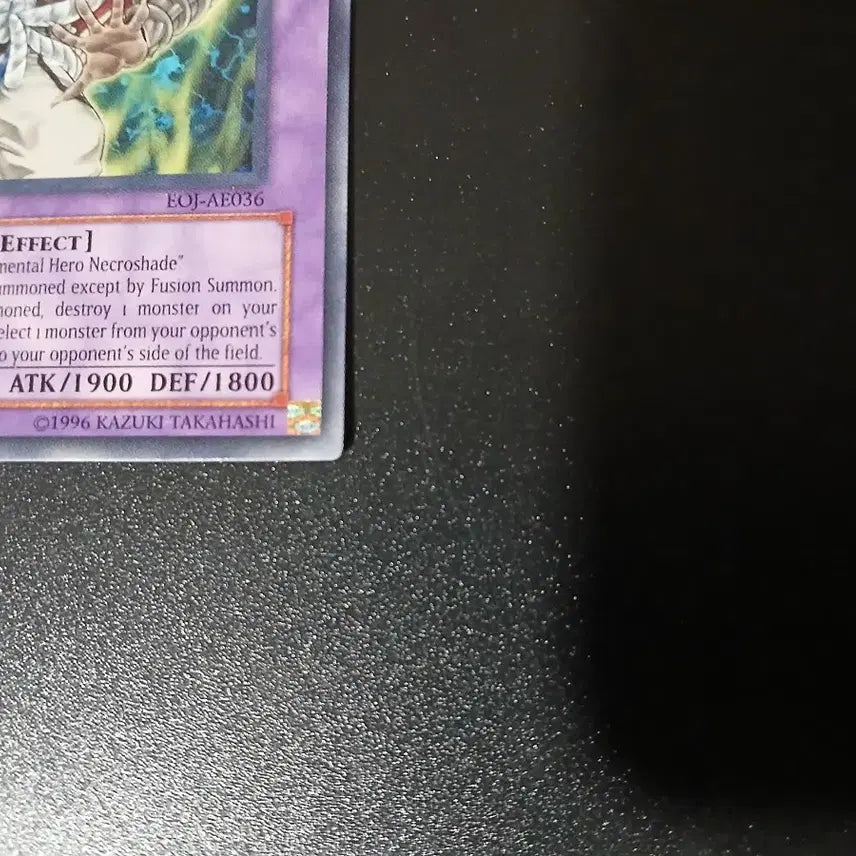 [BUNJANG] Yu-Gi-Oh! Elemental HERO Necrovalley Shaman 1st Edition English Card / 유희왕 엘리멘틀 히어로 네크로이드 샤먼 카드 영판 1st 퍼에 EOJ