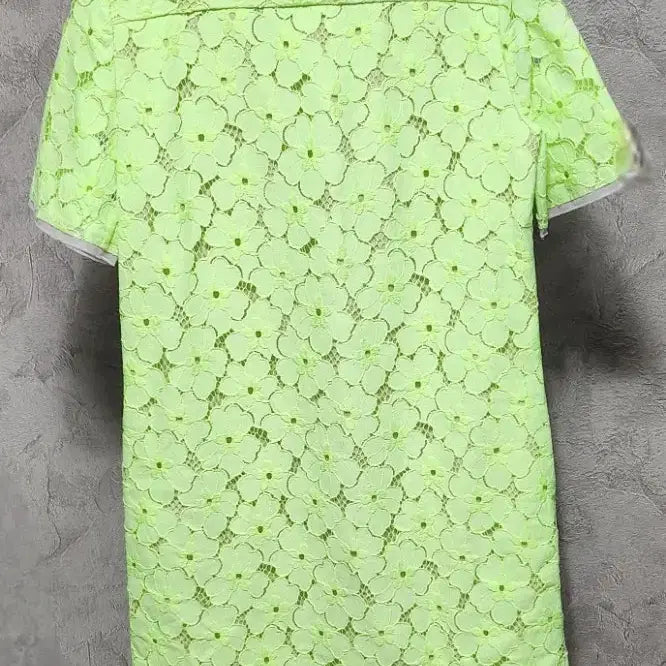 [SOLD OUT] DVF 다이앤본퍼스텐버그 형광 레이스 원피스
