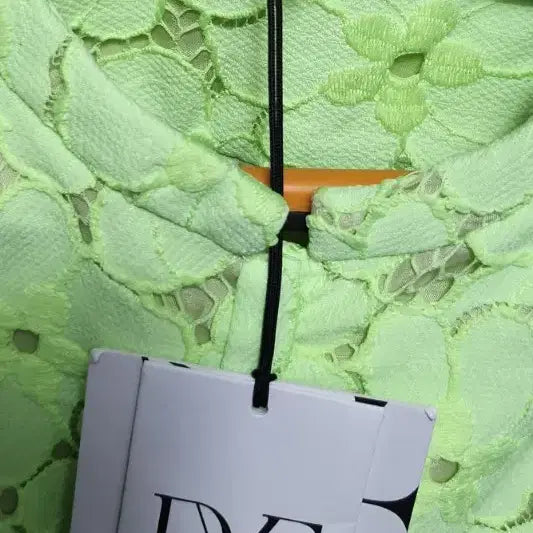 [SOLD OUT] DVF 다이앤본퍼스텐버그 형광 레이스 원피스
