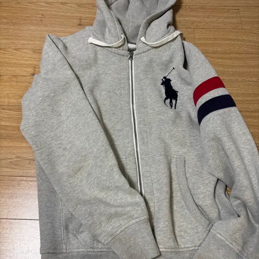 [SOLD OUT] 폴로 빅포니 완장 스웻 후드집업