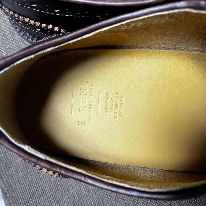 [BUNJANG] Eirene Straight-Tip Leather Dress Shoes / 국내 최고급수제화 Eirene 스트레이트팁 구두