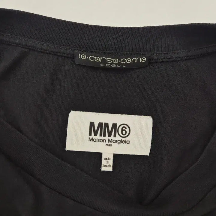 [BUNJANG] MM6 Maison Margiela Printed Short Sleeve T-Shirt / MM6 메종 마르지엘라 프린팅 반팔 티셔츠