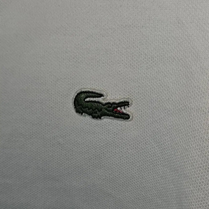 [BUNJANG] Lacoste Classic Fit Long Sleeve Polo Shirt White Women&