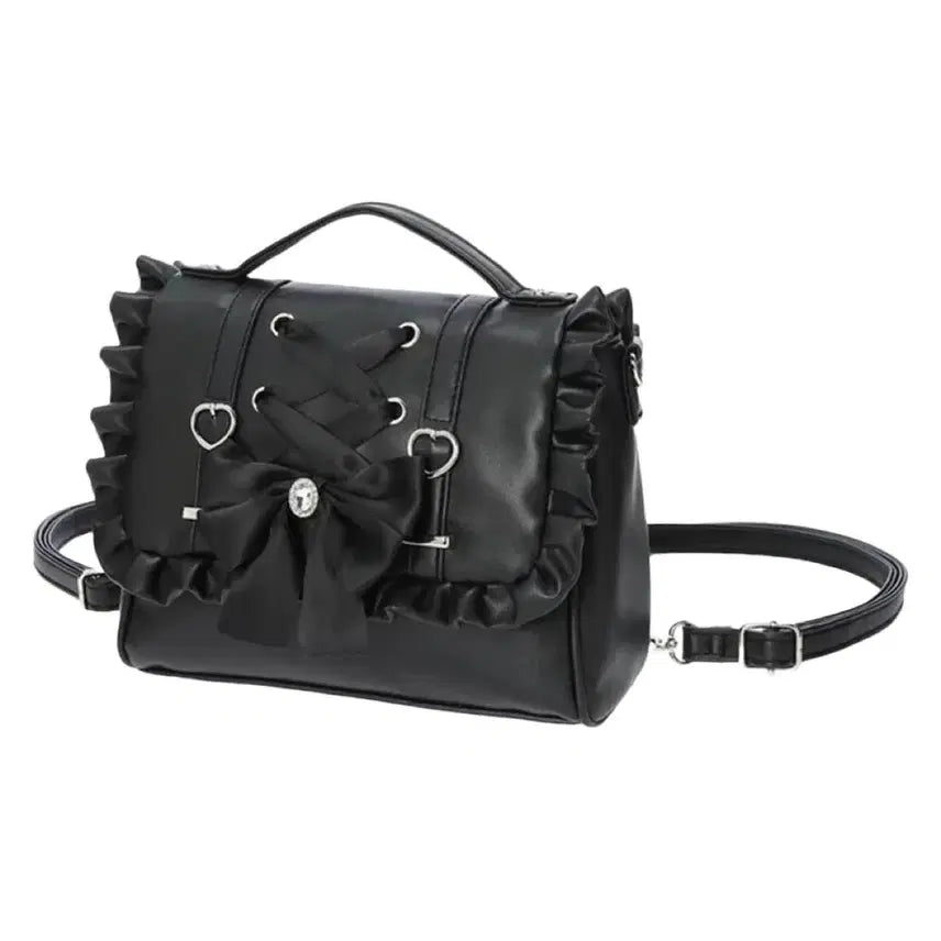 [BUNJANG] No:emi Amabel 3-Way Shoulder Bag Backpack / (구함) 노에미 / 아마벨 3way 숄더백 백팩 지뢰 로리타 양산형 고딕
