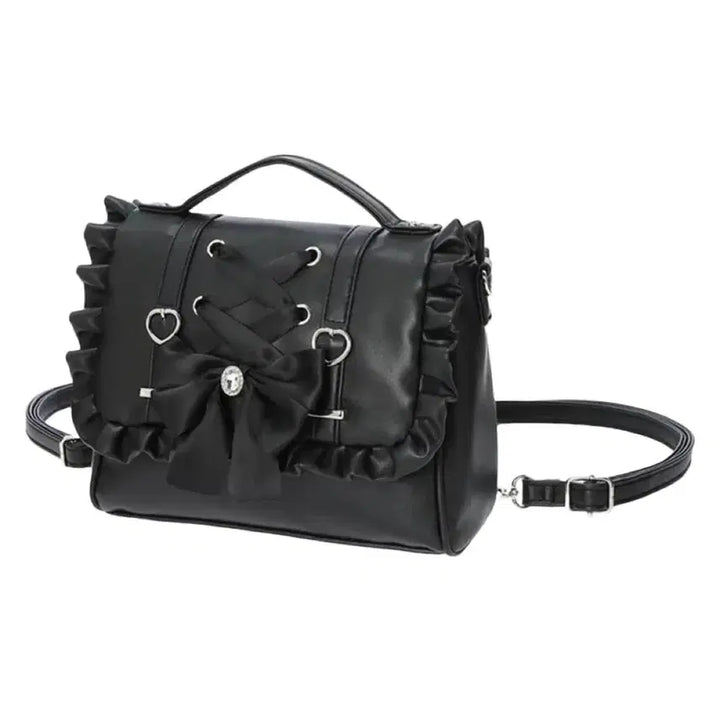 [BUNJANG] No:emi Amabel 3-Way Shoulder Bag Backpack / (구함) 노에미 / 아마벨 3way 숄더백 백팩 지뢰 로리타 양산형 고딕