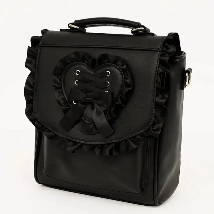 [BUNJANG] No:emi Amabel 3-Way Shoulder Bag Backpack / (구함) 노에미 / 아마벨 3way 숄더백 백팩 지뢰 로리타 양산형 고딕