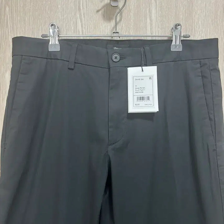 [BUNJANG] Theory Jane Poplin Chino Pants Deep Raven (Black) Size 31 / 새상품)띠어리 제인 포플린 치노팬츠31/딥레이븐(짙은블랙)