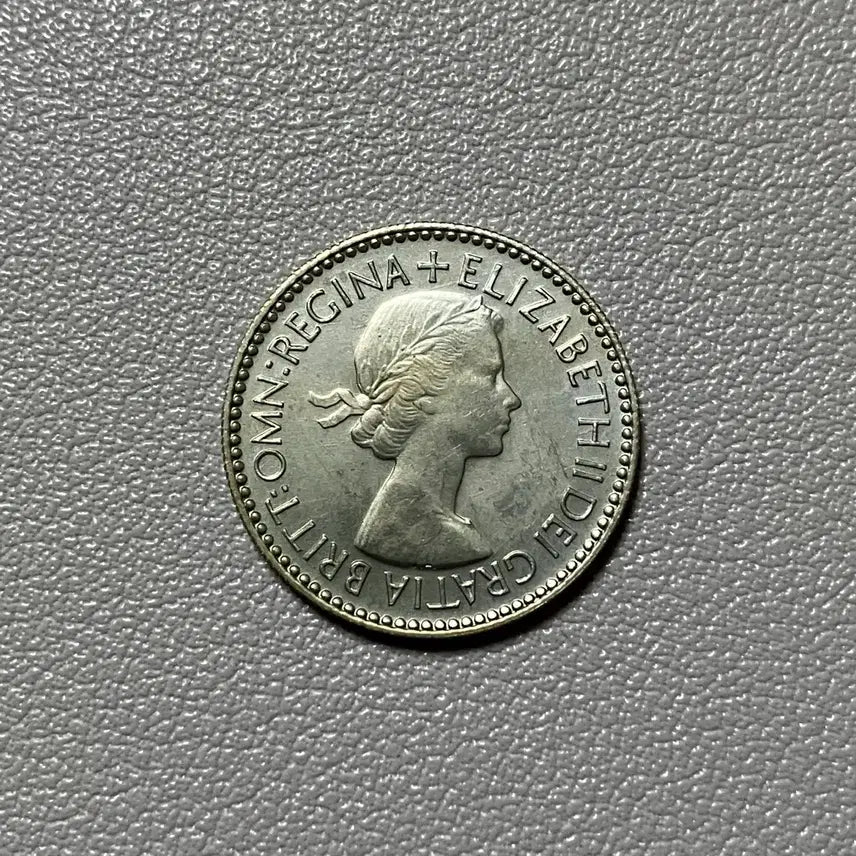 [BUNJANG] 1953 British Proof Sixpence Coin / 1953년 영국 Proof 6펜스 주화