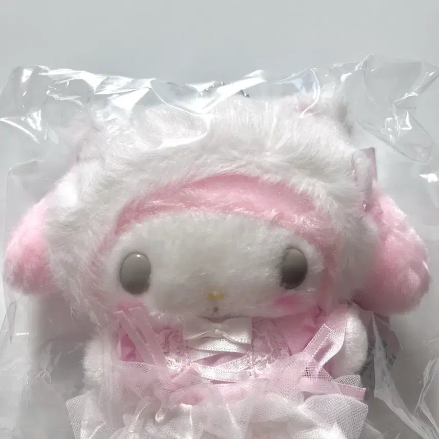 [SOLD OUT] 산리오 마이멜로디 시로네코 발레리나 마스코트 인형 키링