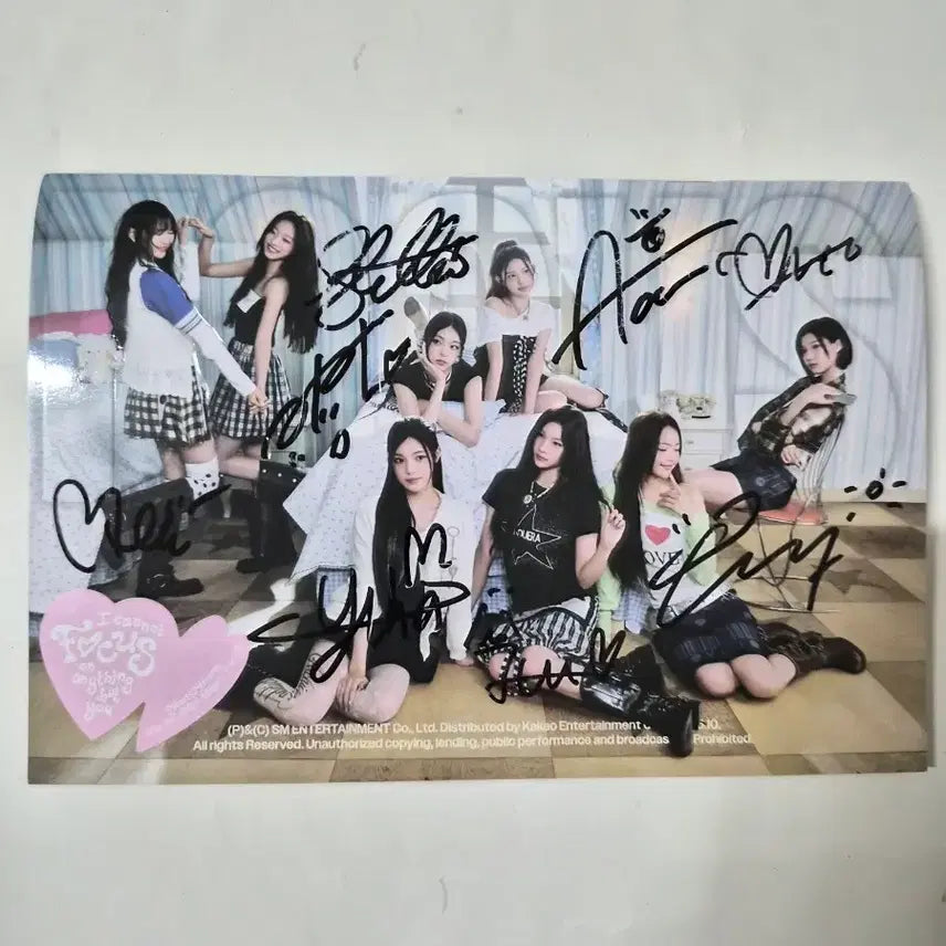 [SOLD OUT] 하츠투하츠 전원싸인 민트급 cd입니다